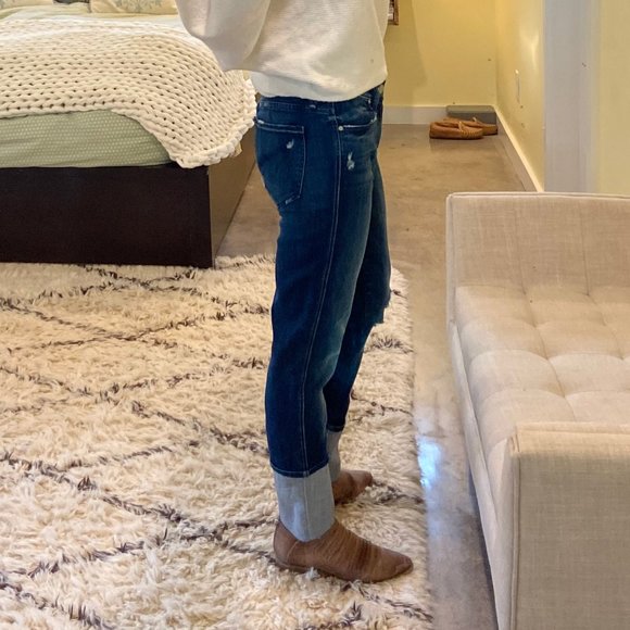 MOTHER The Ponyboy Cuffed Jeans - Picture 4 of 6